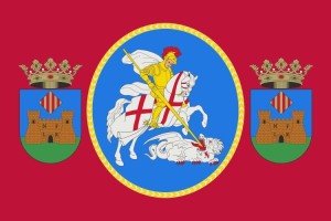 Bandera de Banyeres de Mariola de alta calidad para exterior | 123