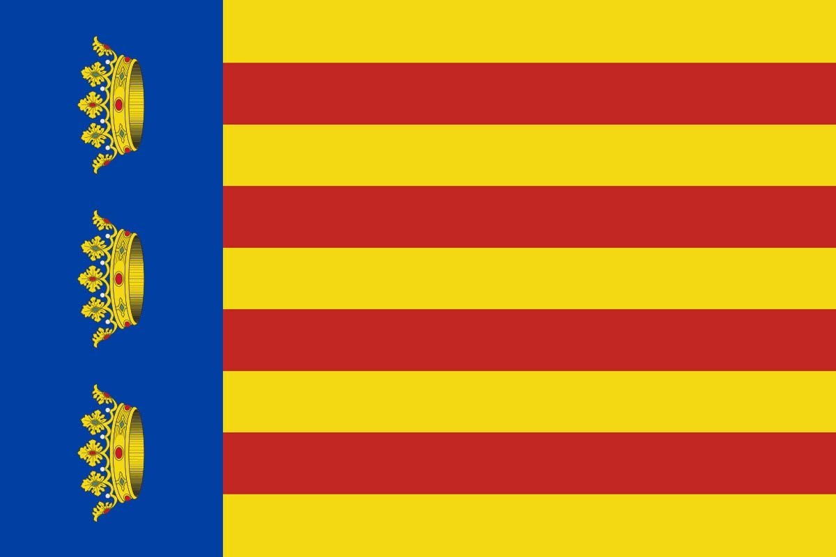 Bandera de Borriana de alta calidad para exterior | BPH