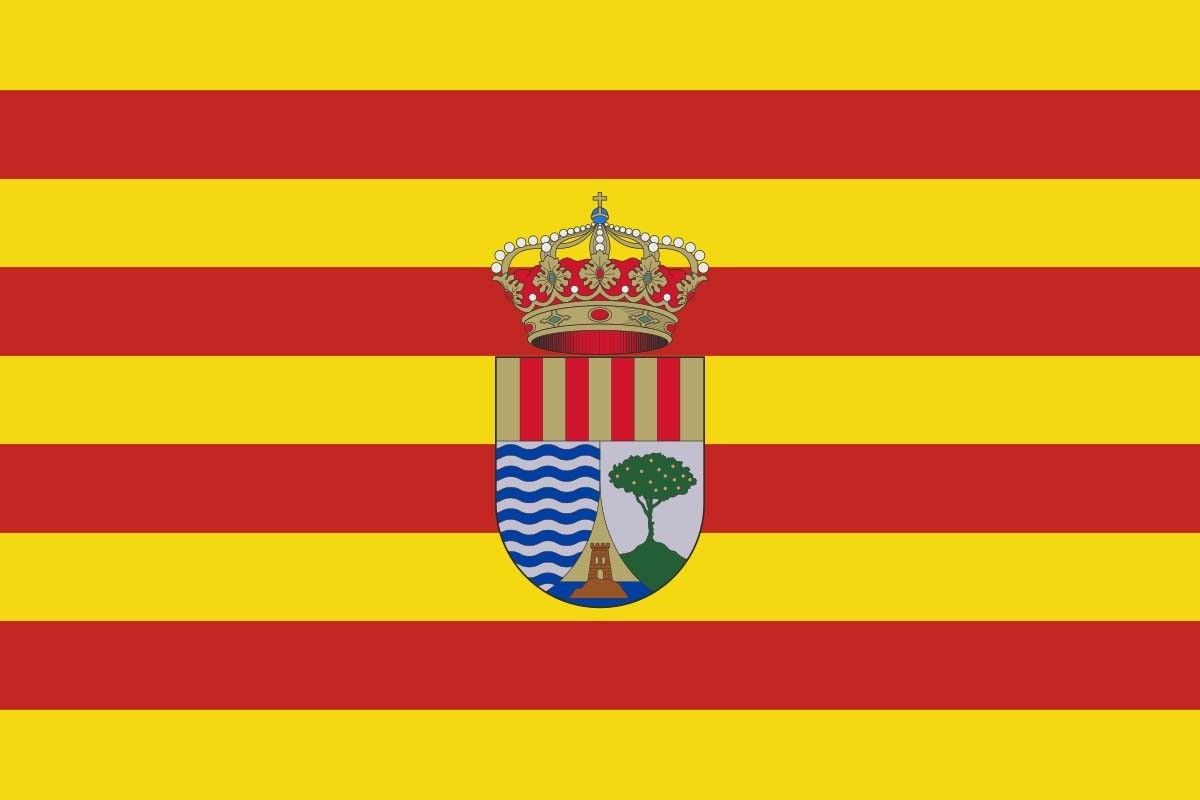 Bandera de Campello de alta calidad para exterior | BPH