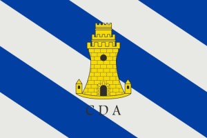 Bandera de Figueroles de alta calidad para exterior | BPH 123