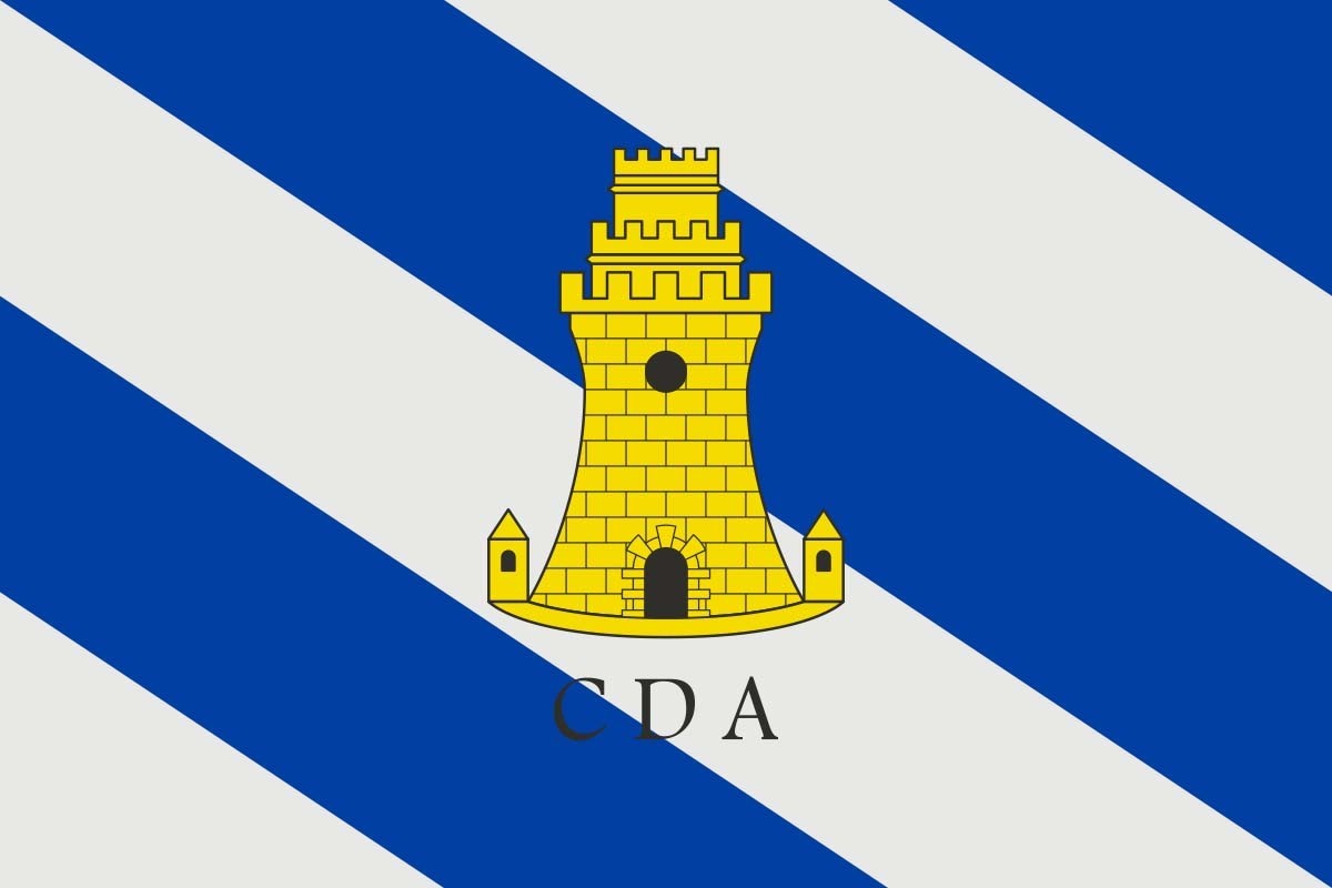 Bandera de Figueroles de alta calidad para exterior | BPH