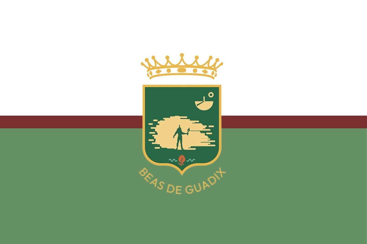 Bandera de Beas de Guadix de alta calidad para exterior | BPH