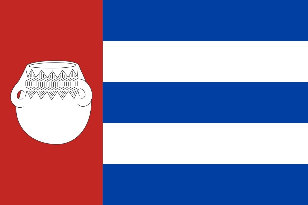 Bandera de Cacín de alta calidad para exterior | BPH