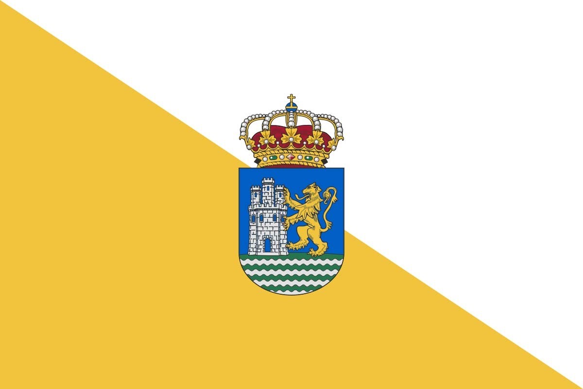 Bandera de Castilblanco de los Arroyos de alta calidad para