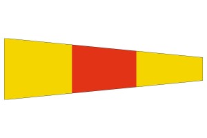 Gallardete Número 0 123