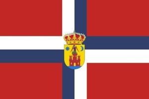 Bandera de Cumbres Mayores de alta calidad para exterior | BPH 123