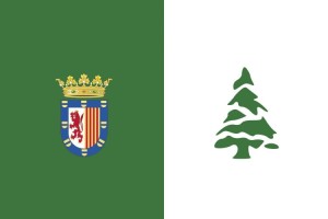 Bandera de Grazalema de alta calidad para exterior | BPH 123