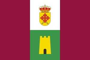 Bandera de Higuera de Calatrava de alta calidad para exterior | 123