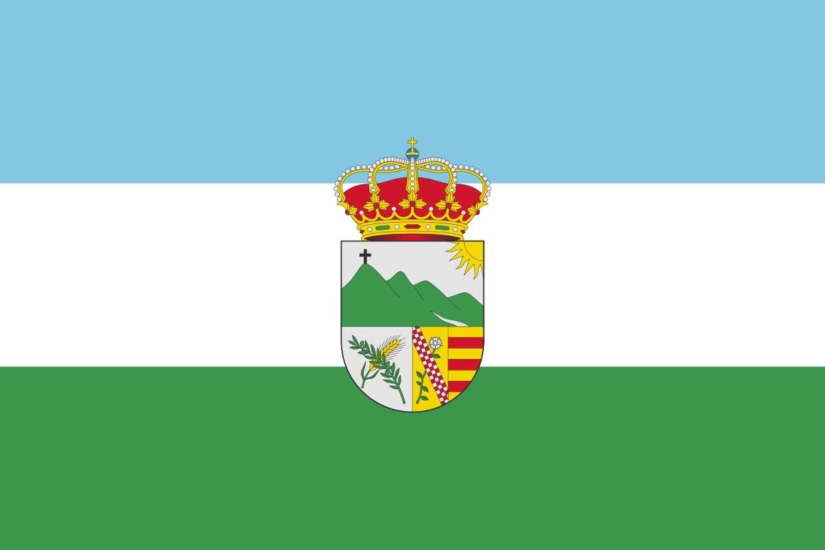 Bandera de Sierra de Yeguas de alta calidad para exterior | BPH