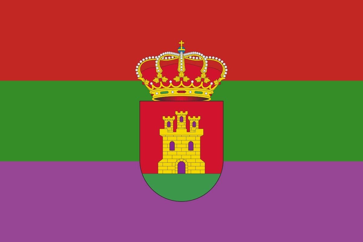 Bandera de Torre del Campo de alta calidad para exterior | BPH