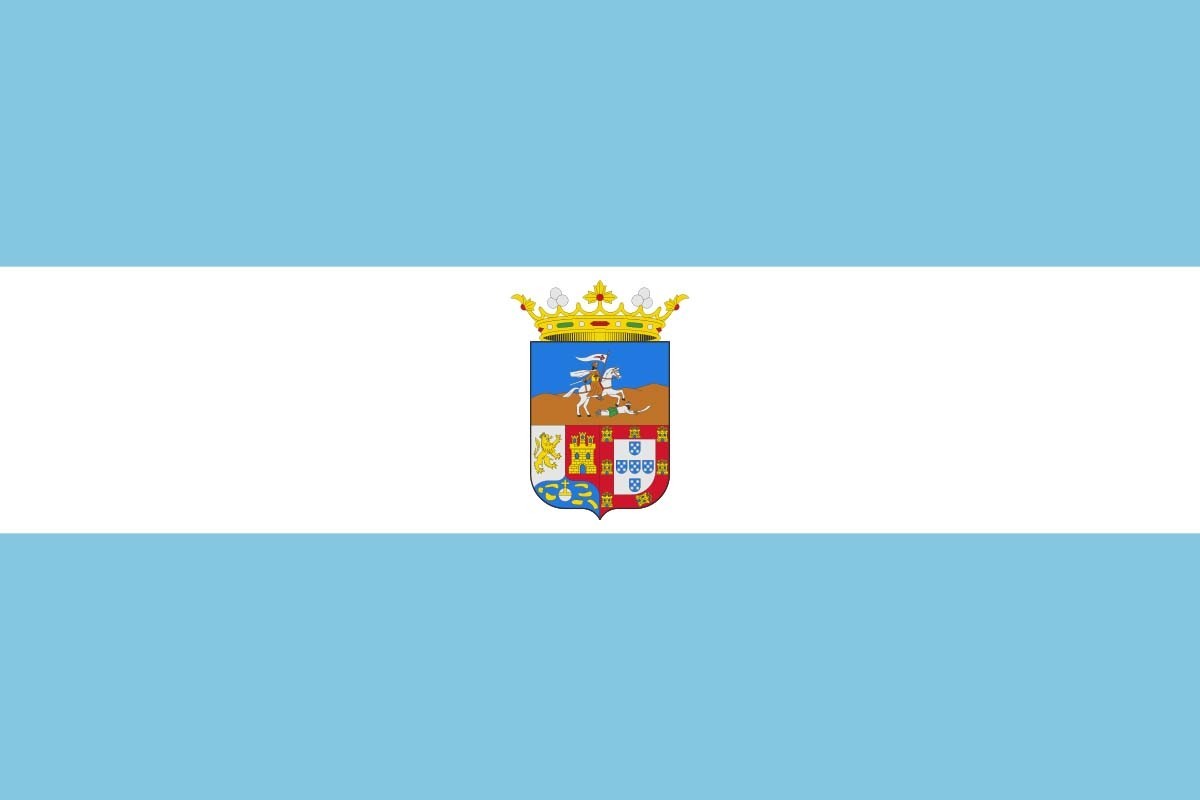 Bandera de Villanueva del Ariscal de alta calidad para exterior