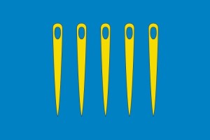 Bandera de Agullana de alta calidad para exterior | BPH 123