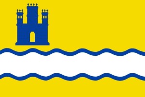 Bandera de Alfara de Carles de alta calidad para exterior | BPH 123