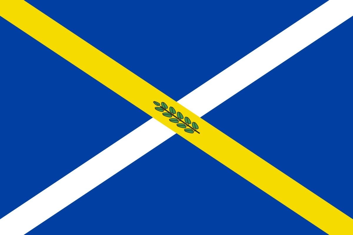 Bandera de Alfarràs de alta calidad para exterior | BPH