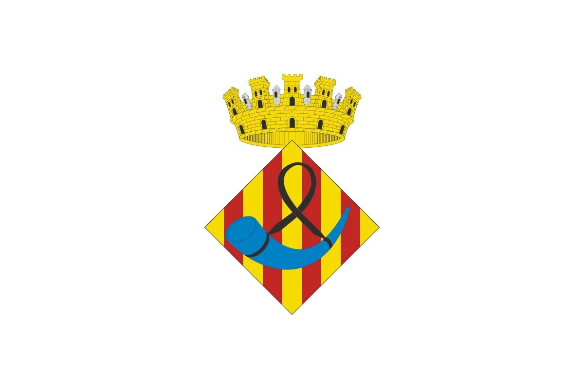 Bandera de Cornellà de Llobregat de alta calidad para exterior |