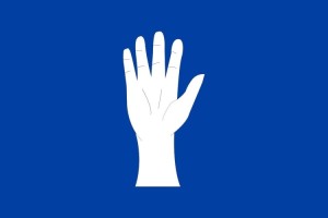 Bandera de Esplugues de Llobregat de alta calidad para exterior 123