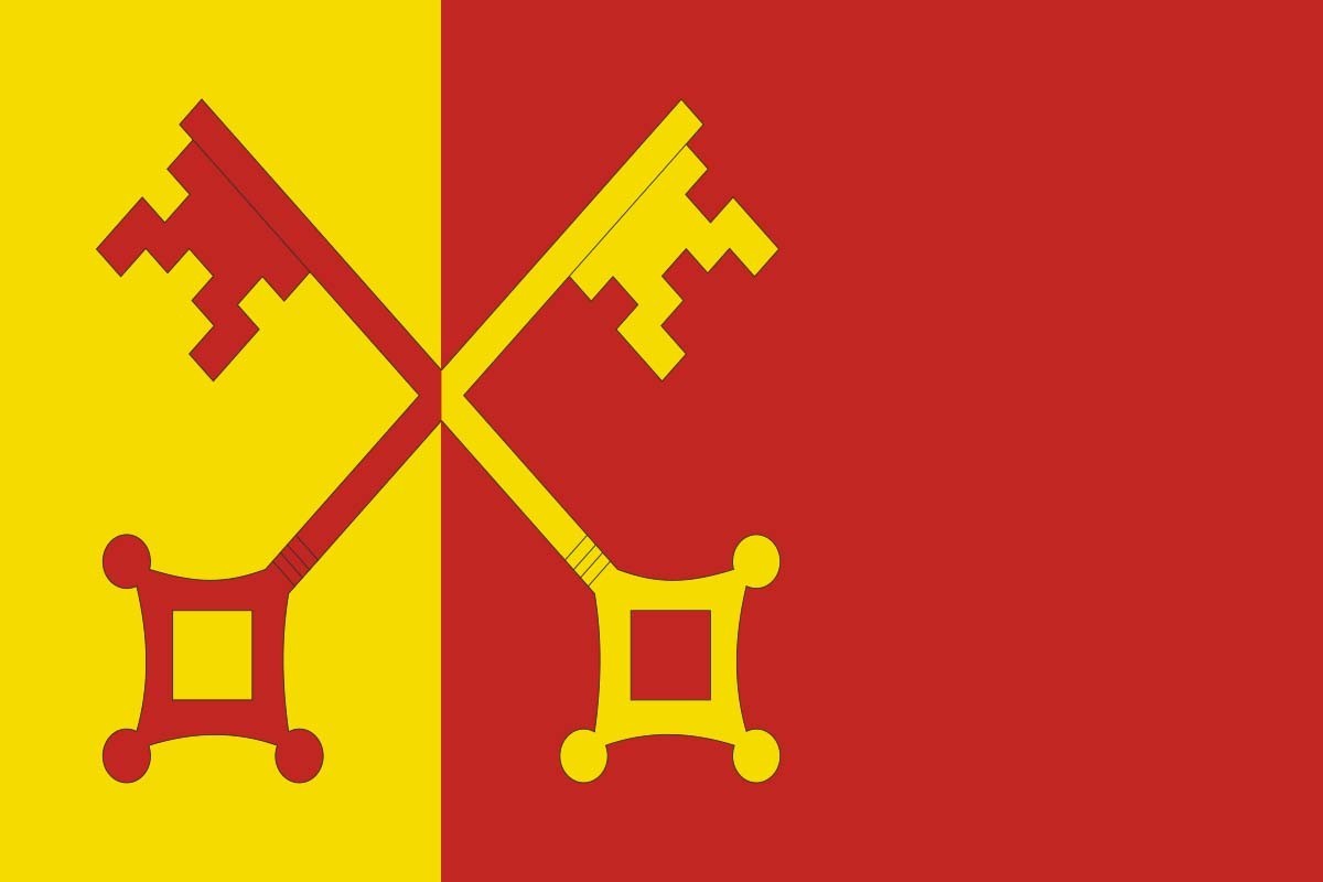 Bandera de Mieres de alta calidad para exterior | BPH