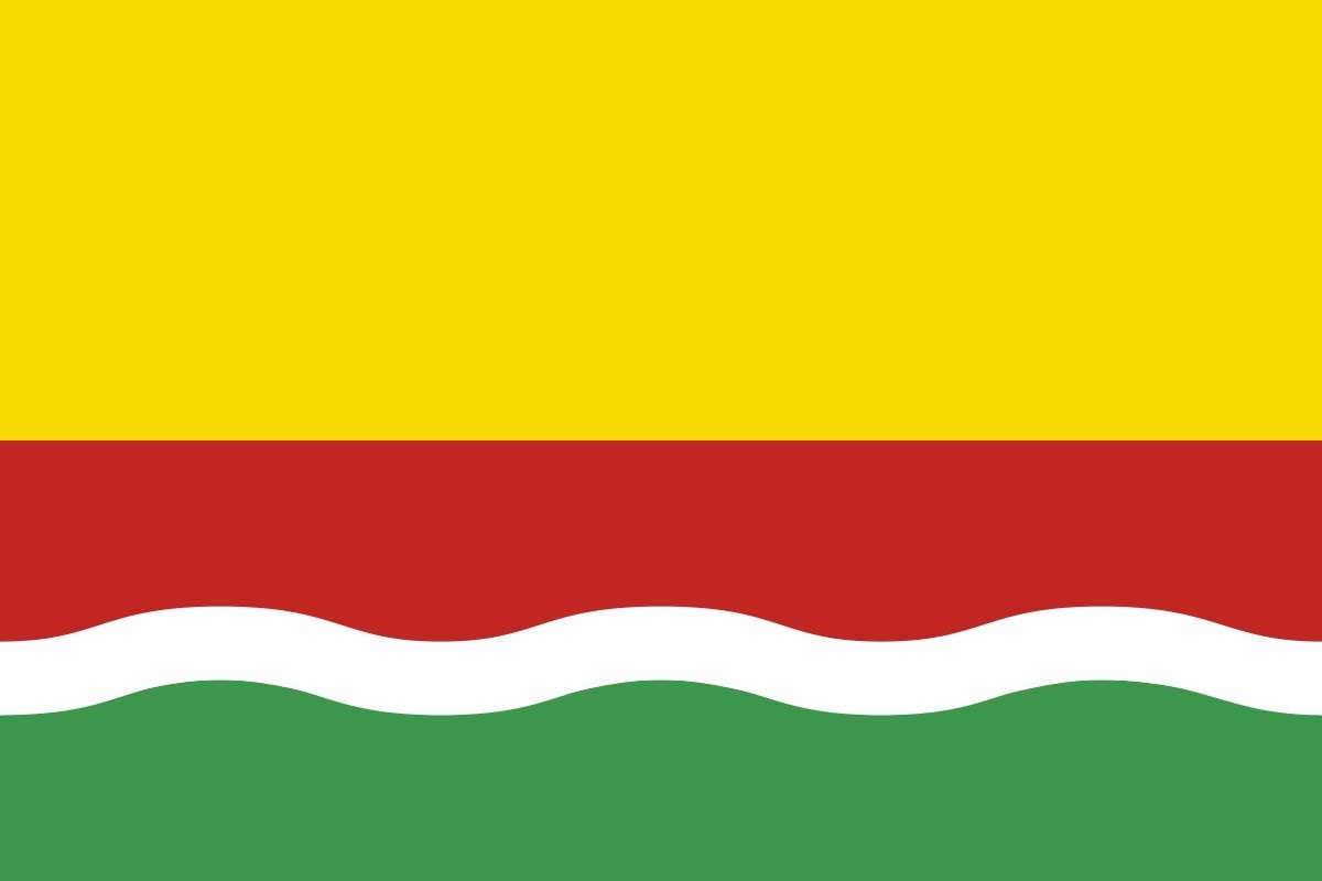 Bandera de Monistrol de Calders de alta calidad para exterior |