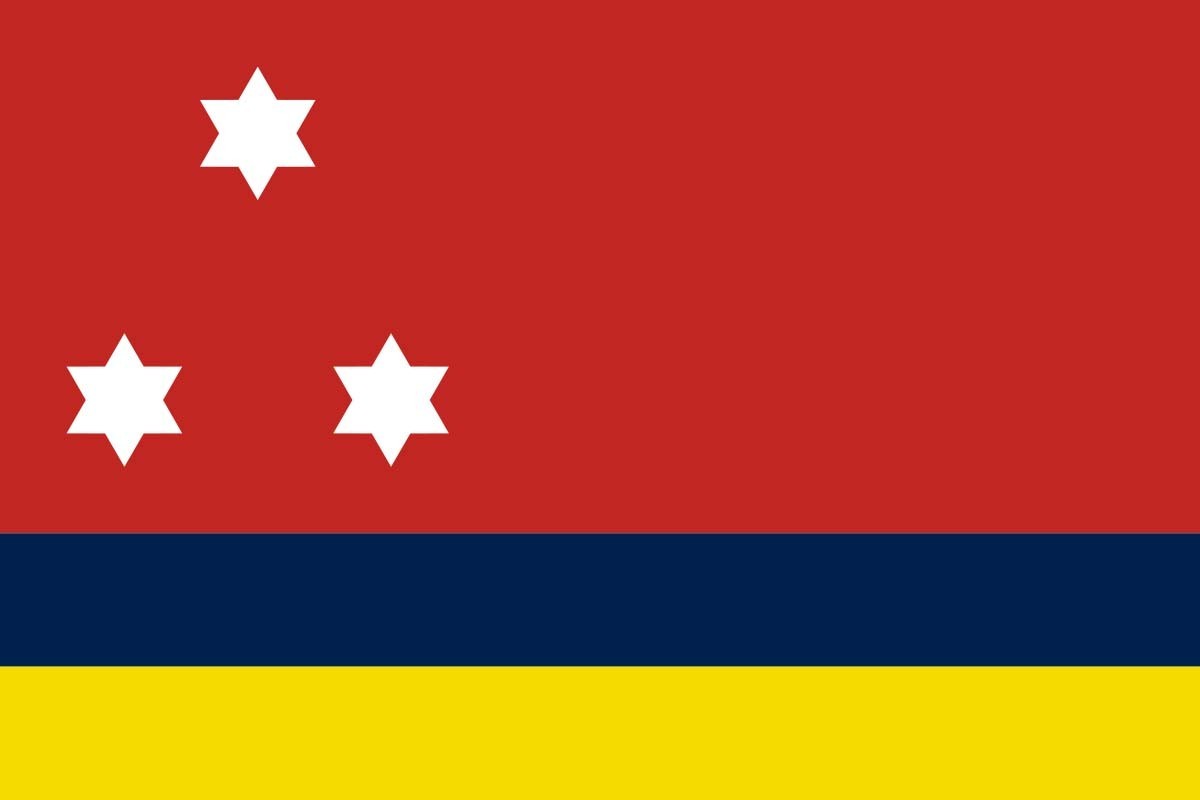 Bandera de Monistrol de Montserrat de alta calidad para exterior