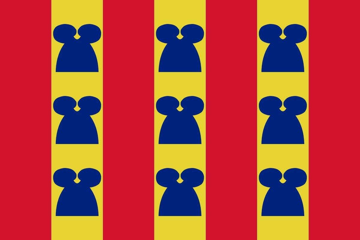 Bandera de Peralada de alta calidad para exterior | BPH