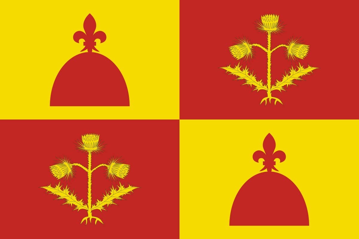 Bandera de Pobla de Claramunt de alta calidad para exterior | BPH