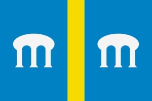 Bandera de Pontós de alta calidad para exterior | BPH 123