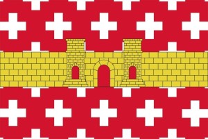 Bandera de Regencós de alta calidad para exterior | BPH 123