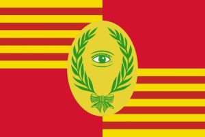 Bandera de Ullastrell de alta calidad para exterior | BPH 123