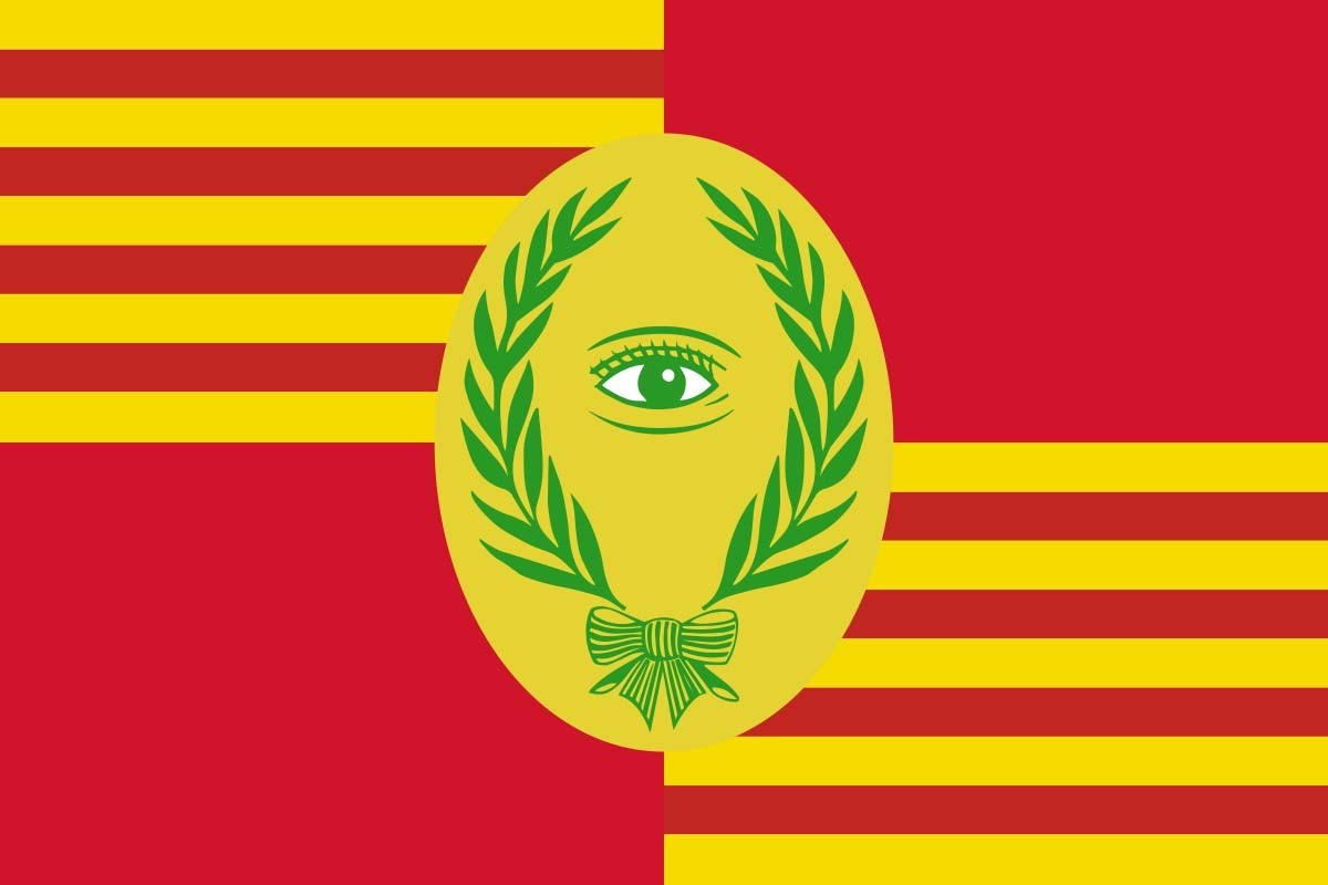 Bandera de Ullastrell de alta calidad para exterior | BPH