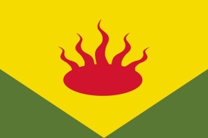 Bandera de Vallfogona de Riucorb de alta calidad para exterior | 123