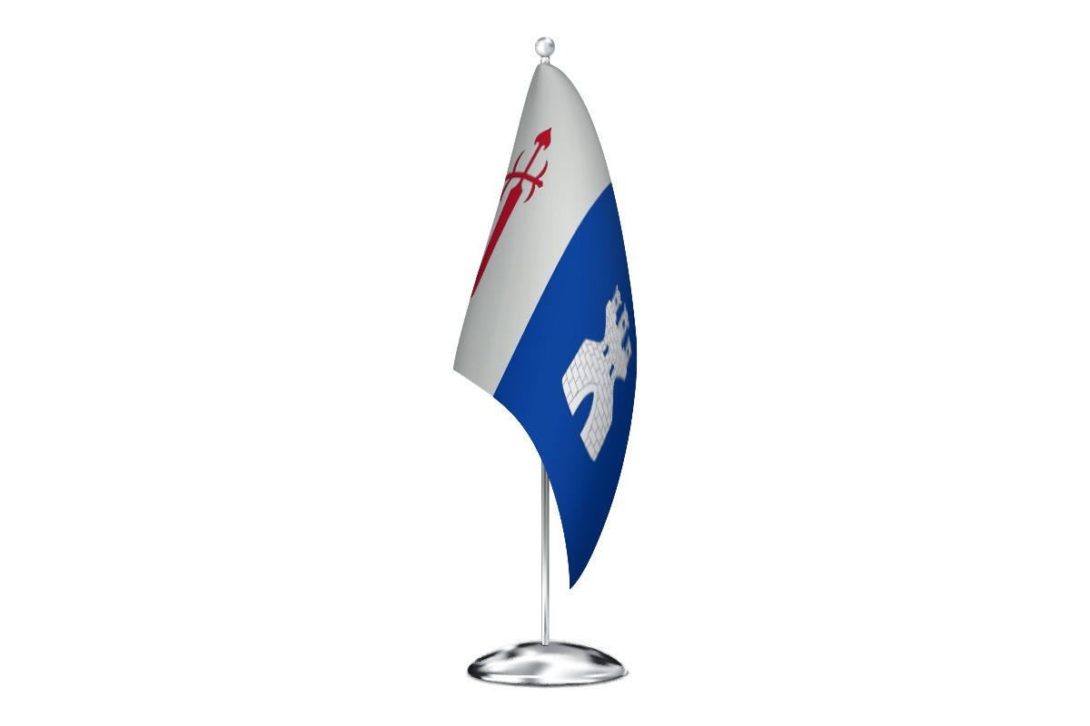 Bandera de despacho de Algorfa de alta calidad | BPH