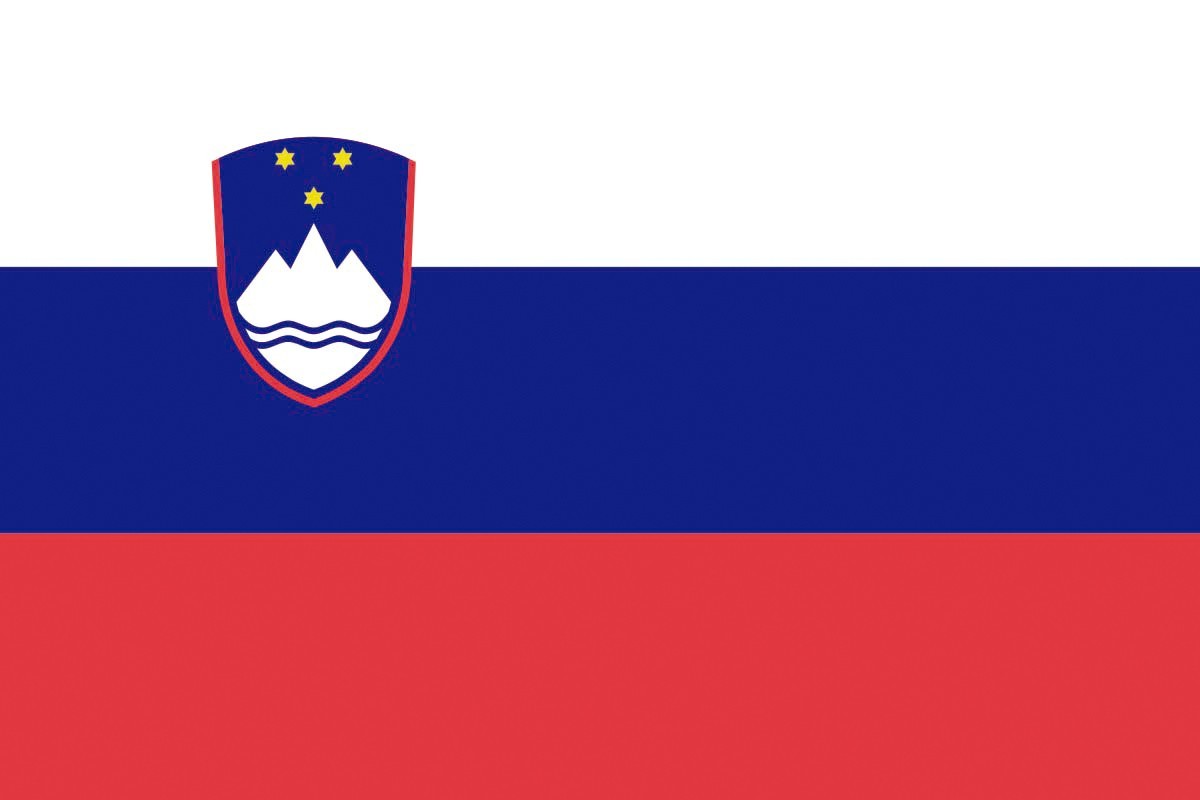 Bandera de Eslovenia de alta calidad para exterior Bandera de Eslovenia de alta calidad para exterior