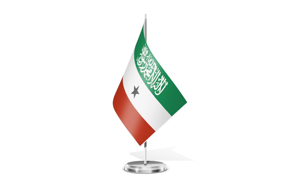 Bandera de mesa de Somalilandia
