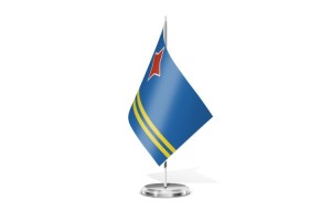 Bandera de mesa de Aruba 123