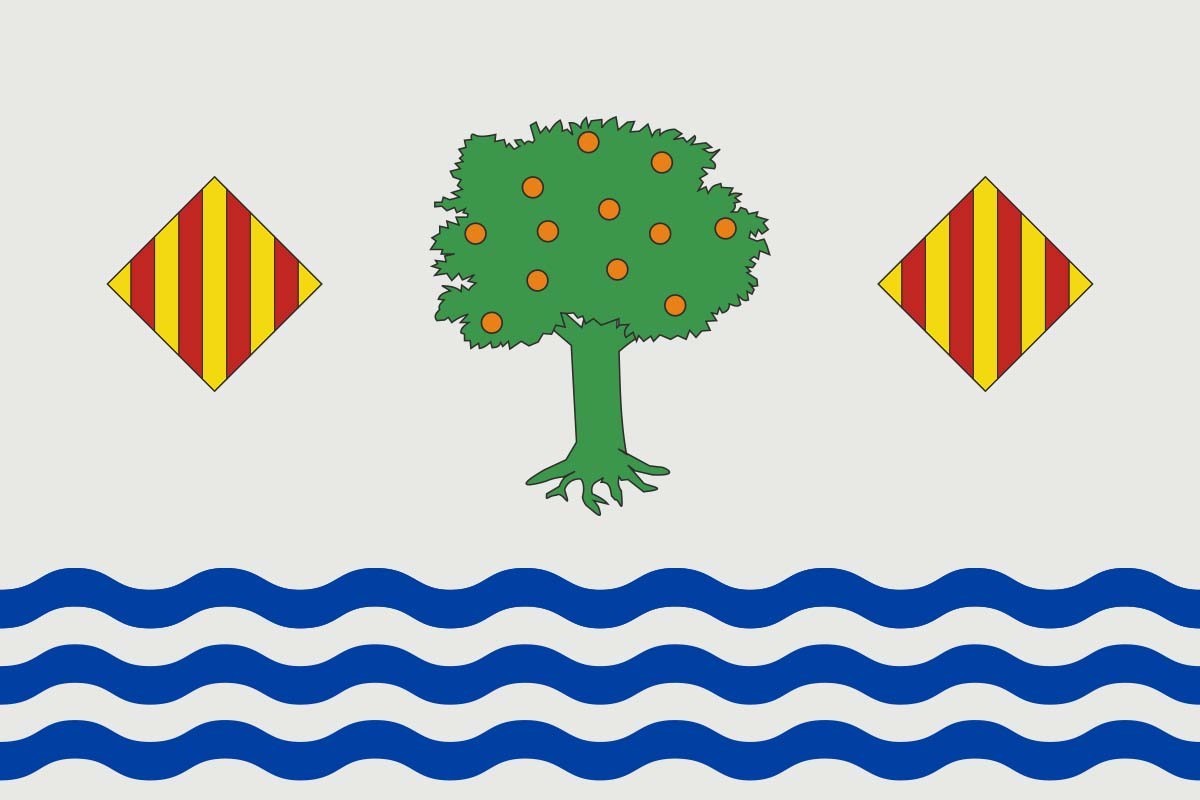 Bandera de despacho de Polinyà de Xúquer de alta calidad | BPH