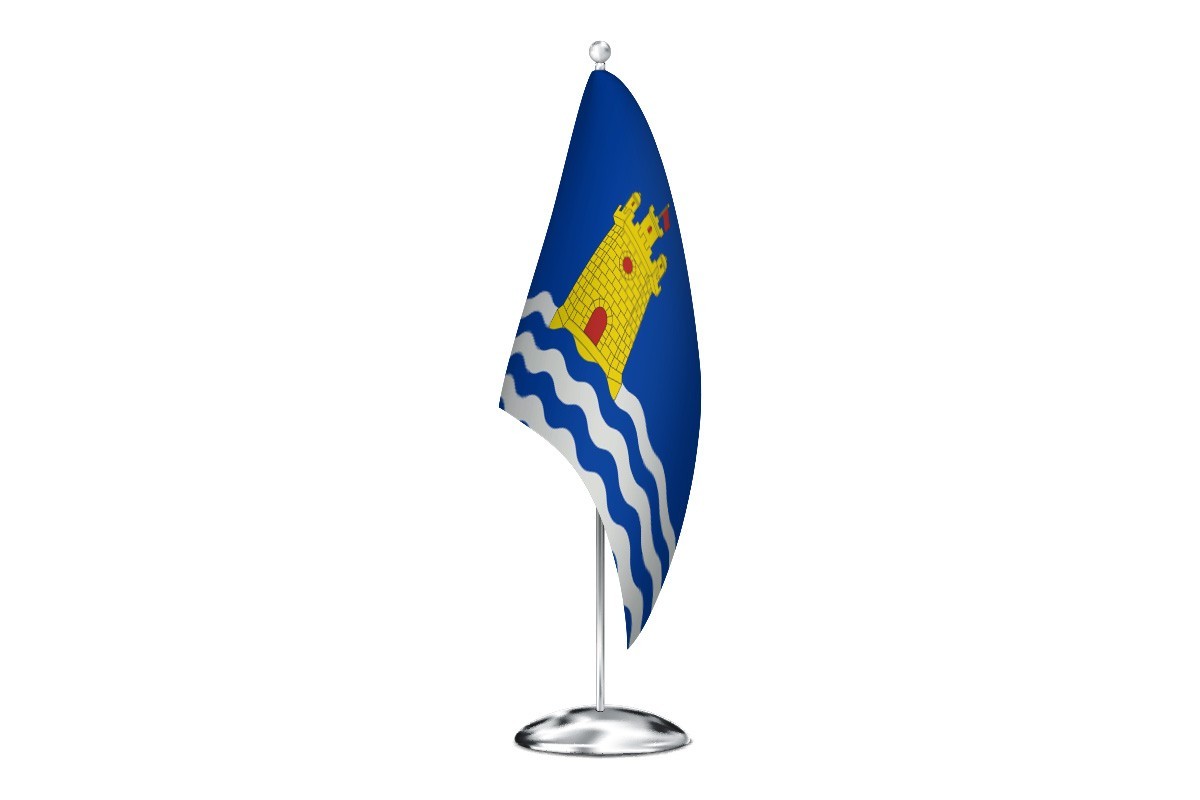 Bandera de despacho de Tavernes de la Valldigna de alta calidad