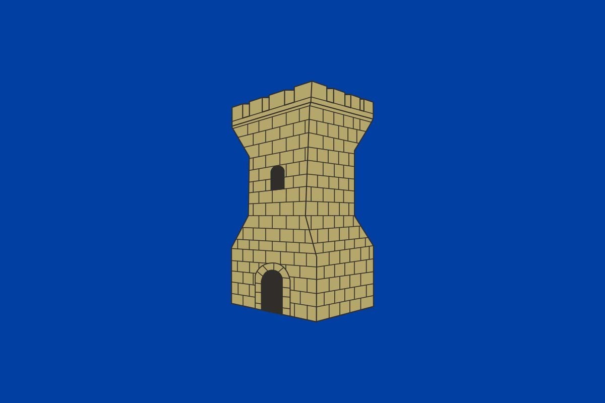 Bandera de despacho de Torre d'en Doménec de alta calidad | BPH