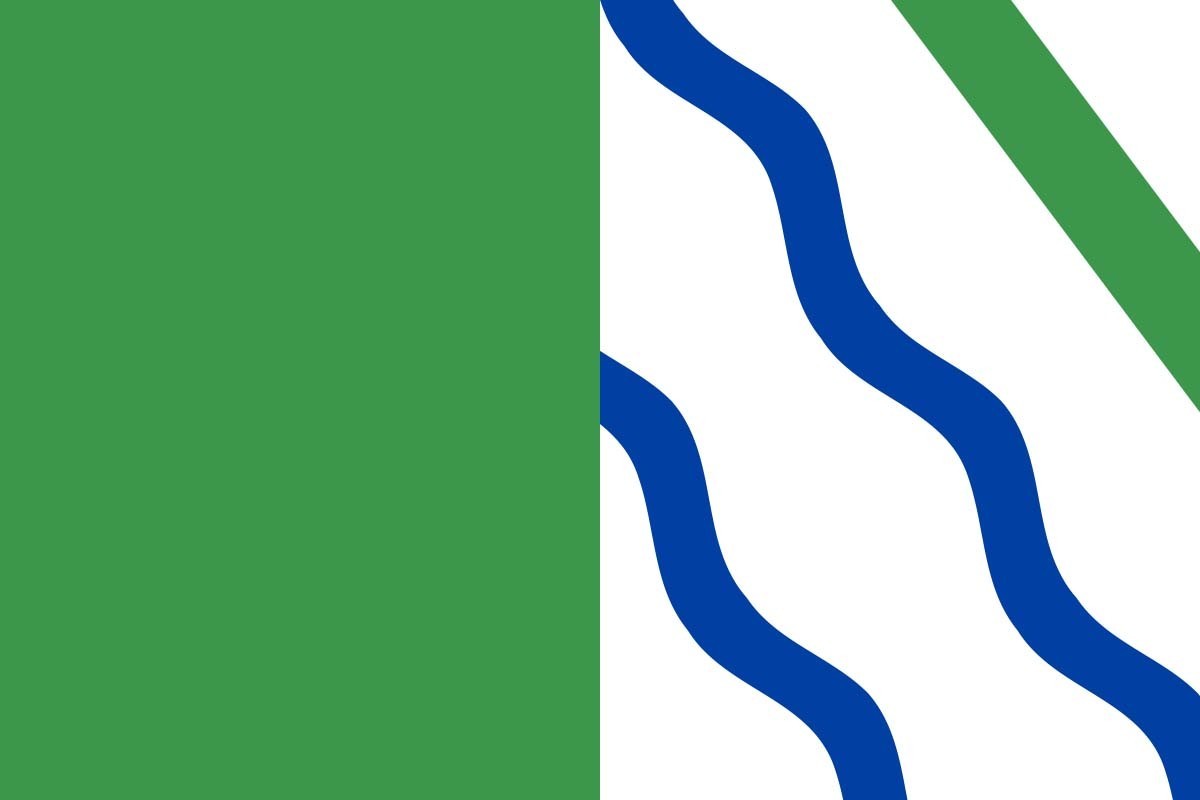 Bandera de despacho de Alpujarra de la Sierra de alta calidad |