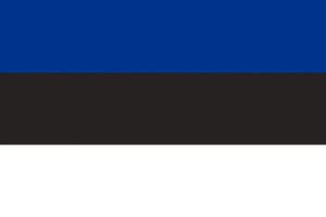 Bandera de Estonia de alta calidad para exterior 123
