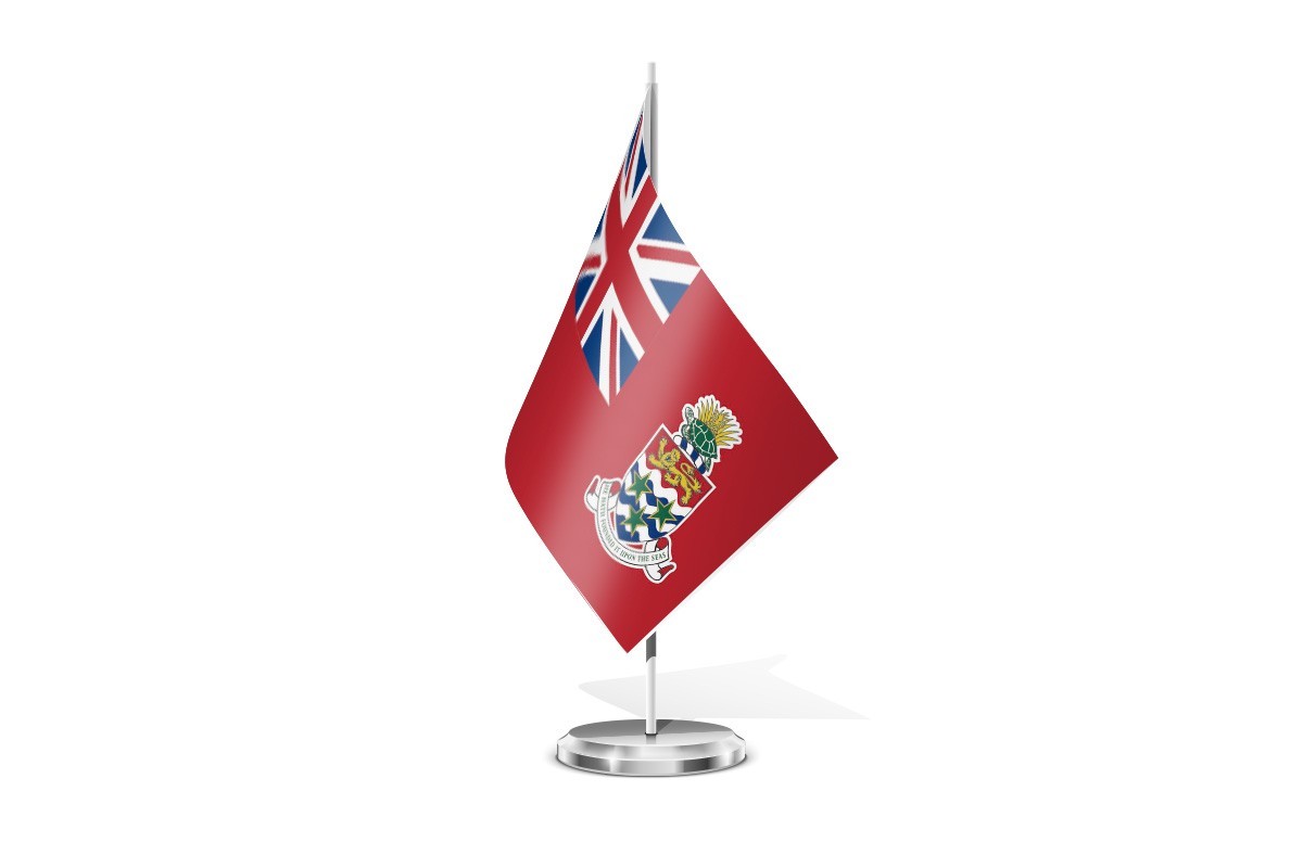 Bandera de mesa de Islas Caiman