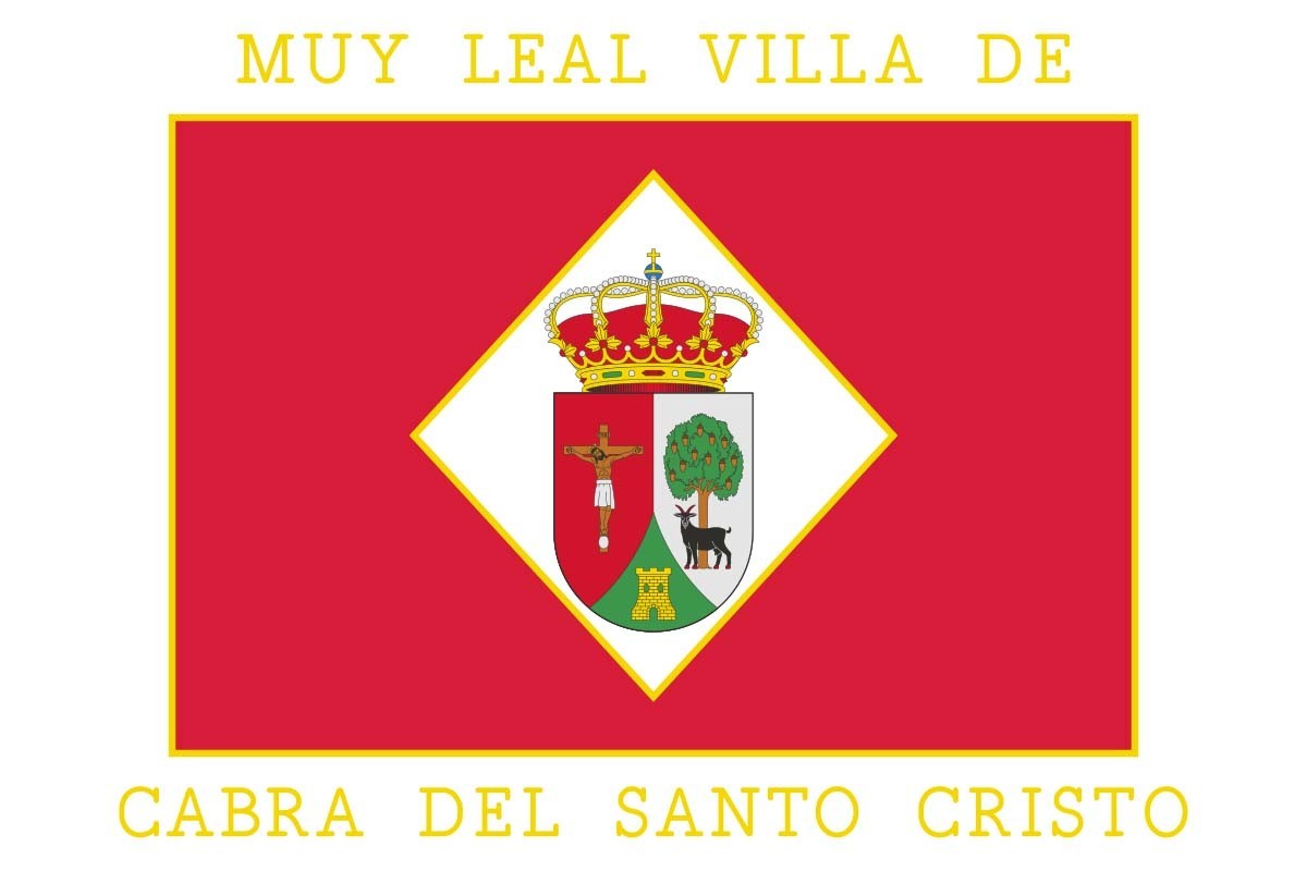 Bandera de despacho de Cabra del Santo Cristo de alta calidad |