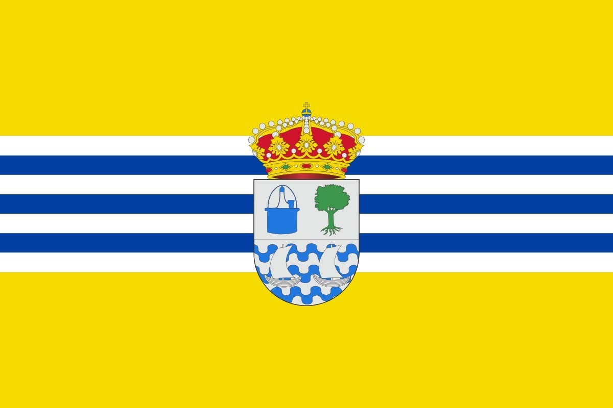 Bandera de despacho de Isla Cristina de alta calidad | BPH