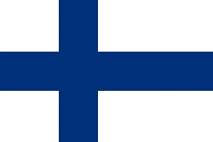 Bandera de Finlandia de alta calidad para exterior 123