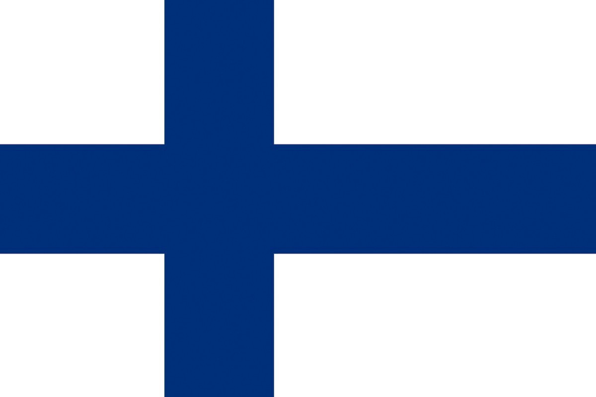 Bandera de Finlandia de alta calidad para exterior Bandera de Finlandia de alta calidad para exterior