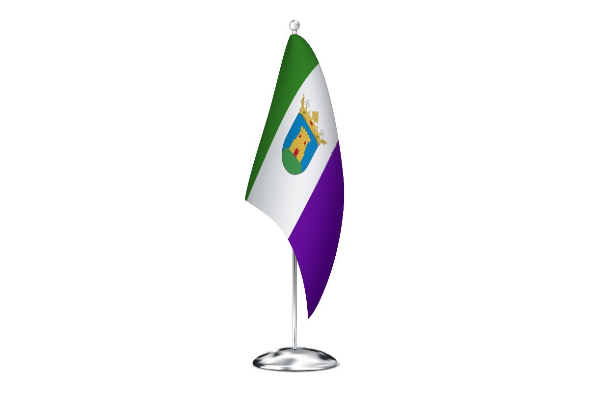 Bandera de despacho de Jimena de la Frontera de alta calidad |