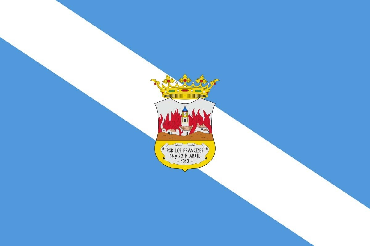 Bandera de despacho de Montellano de alta calidad | BPH