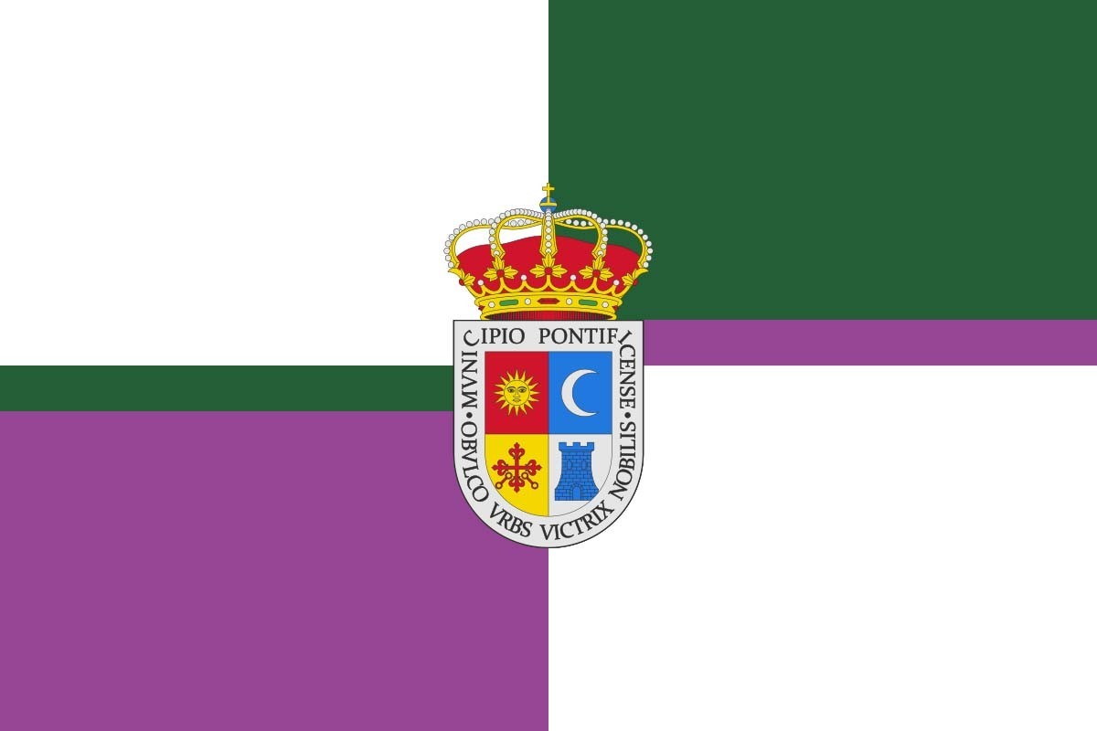 Bandera de despacho de Porcuna de alta calidad | BPH