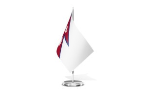 Bandera de mesa de Nepal 123