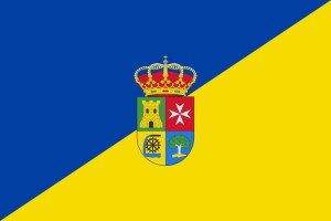 Bandera de despacho de San Juan de Aznalfarache de alta calidad