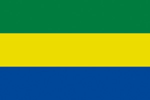 Bandera de Gabon sin escudo de alta calidad para exterior 123